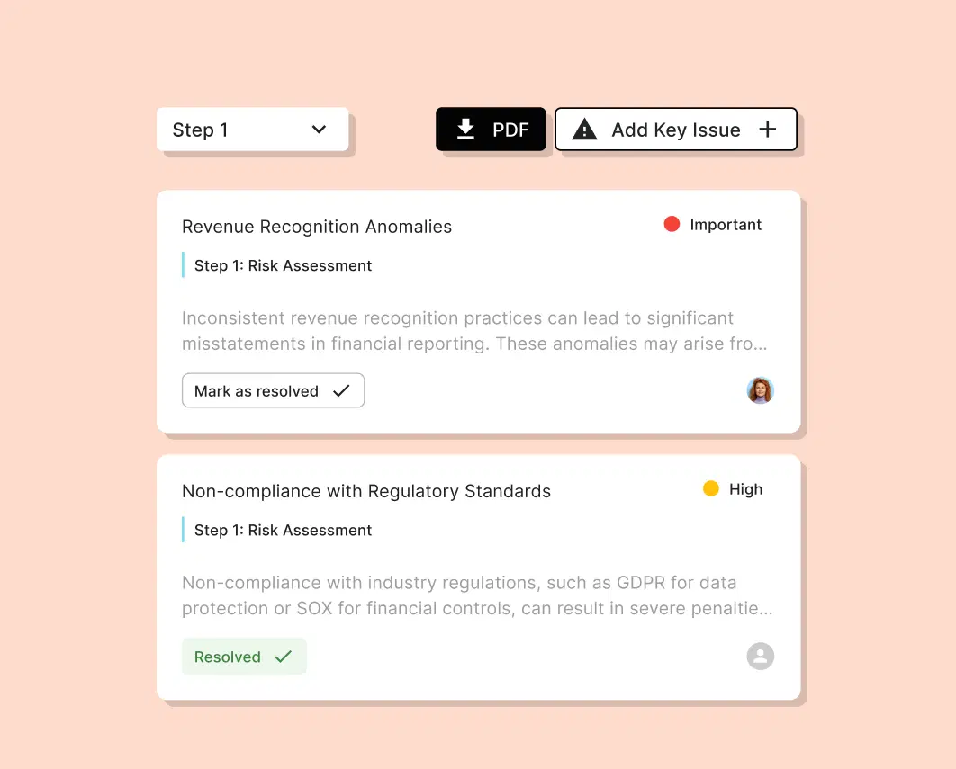 Built-In Issue Management